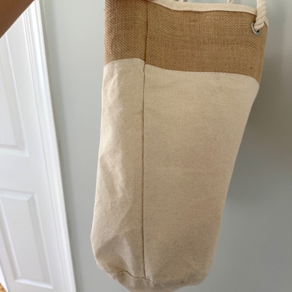 Jute Canvas Rope Tote Bag - Picture 7 of 11